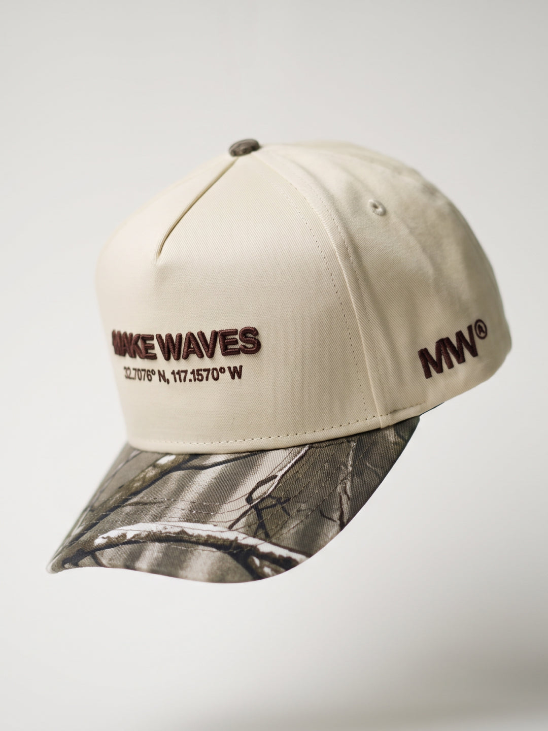 Make Waves – Structured Cap – Digi Camo & Wood Camo