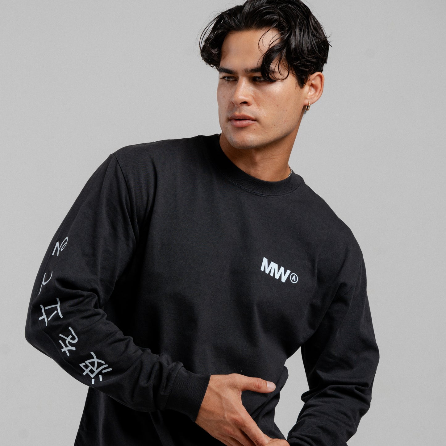 Relaxed Long Sleeve - Black