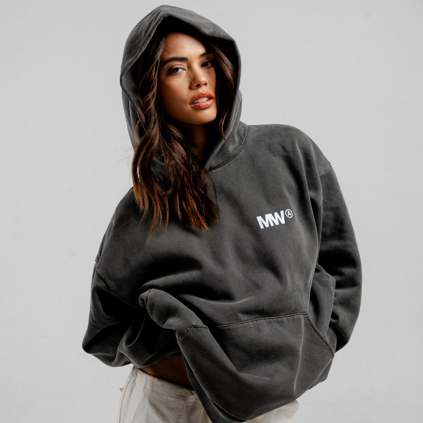 The Lounge Hoodie - Faded Black